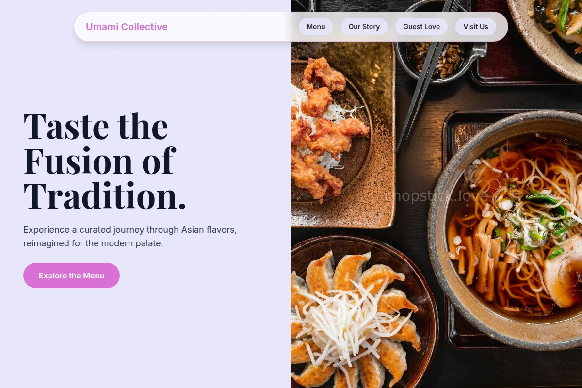 Soy Asian Fusion Food