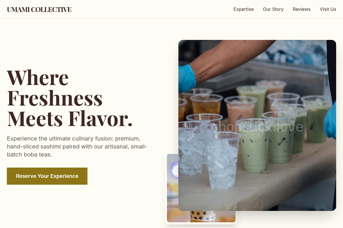 Sashimi Boba Shop
