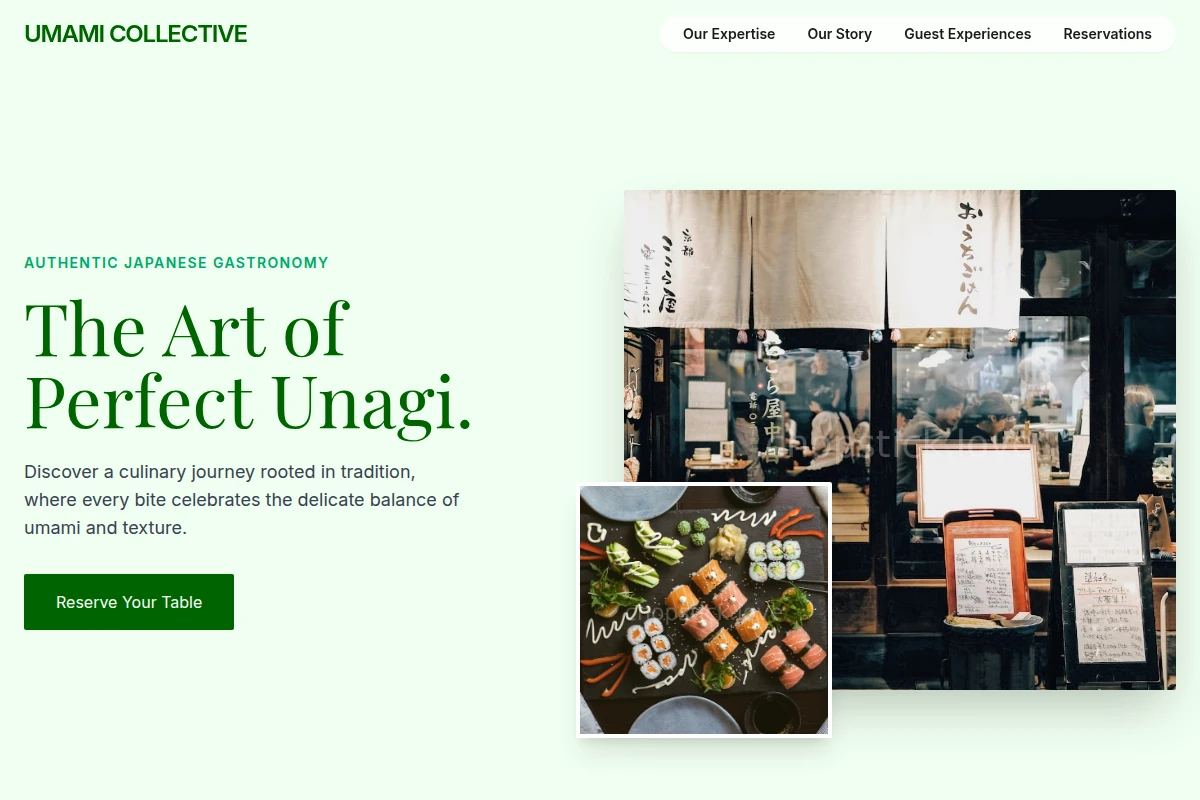 Unagi Japanese Food